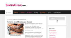 Desktop Screenshot of bangunrumah.com