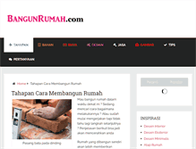 Tablet Screenshot of bangunrumah.com